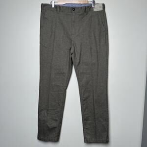 John‎ Lewis Men's Textured Cotton Laundered Trouser Pants 38x32 Gray NWT
